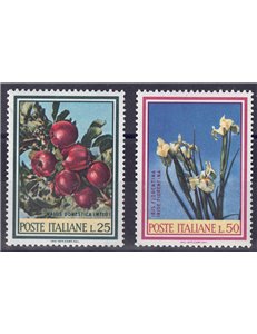 ITALIA 1967 Flora 2v MNH**