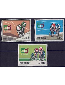 ITALIA 1967 Giro ciclistico d'Italia 3v MNH**