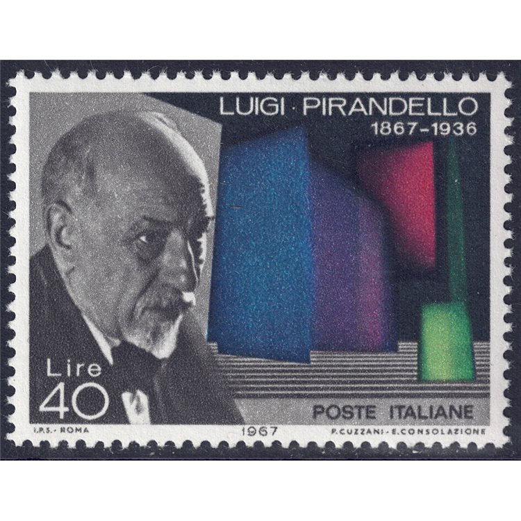ITALY 1967 Luigi Pirandello MNH**