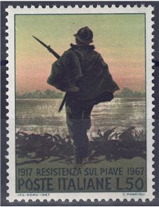 ITALY 1967 Resistance on the Piave MNH**