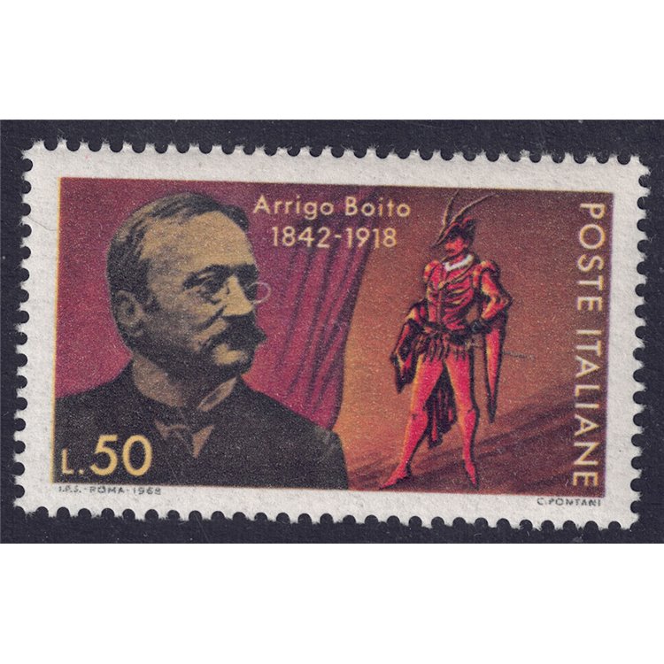 ITALY 1968 Arrigo Boito MNH**