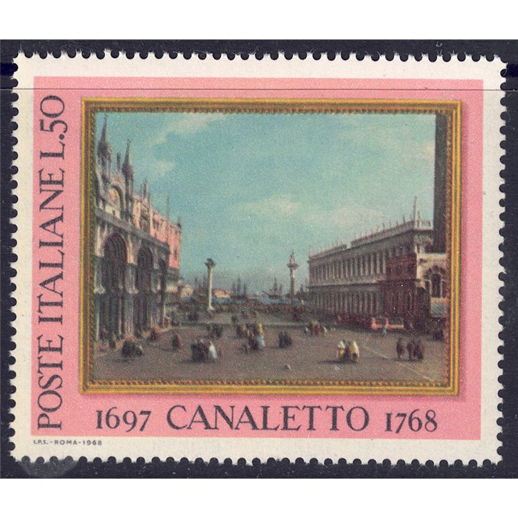 ITALIA 1968 Canaletto MNH**