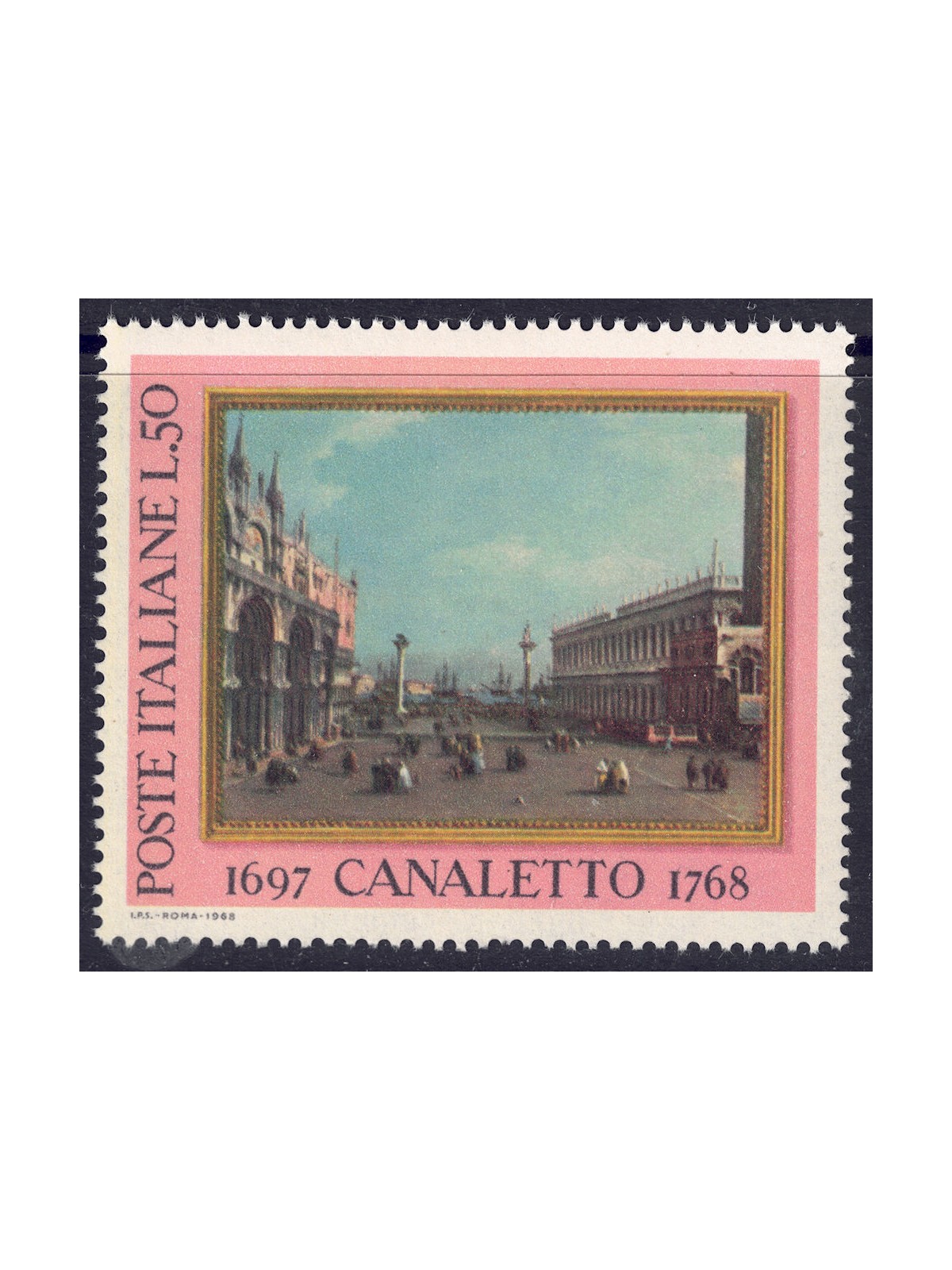 ITALY 1968 Canaletto MNH**