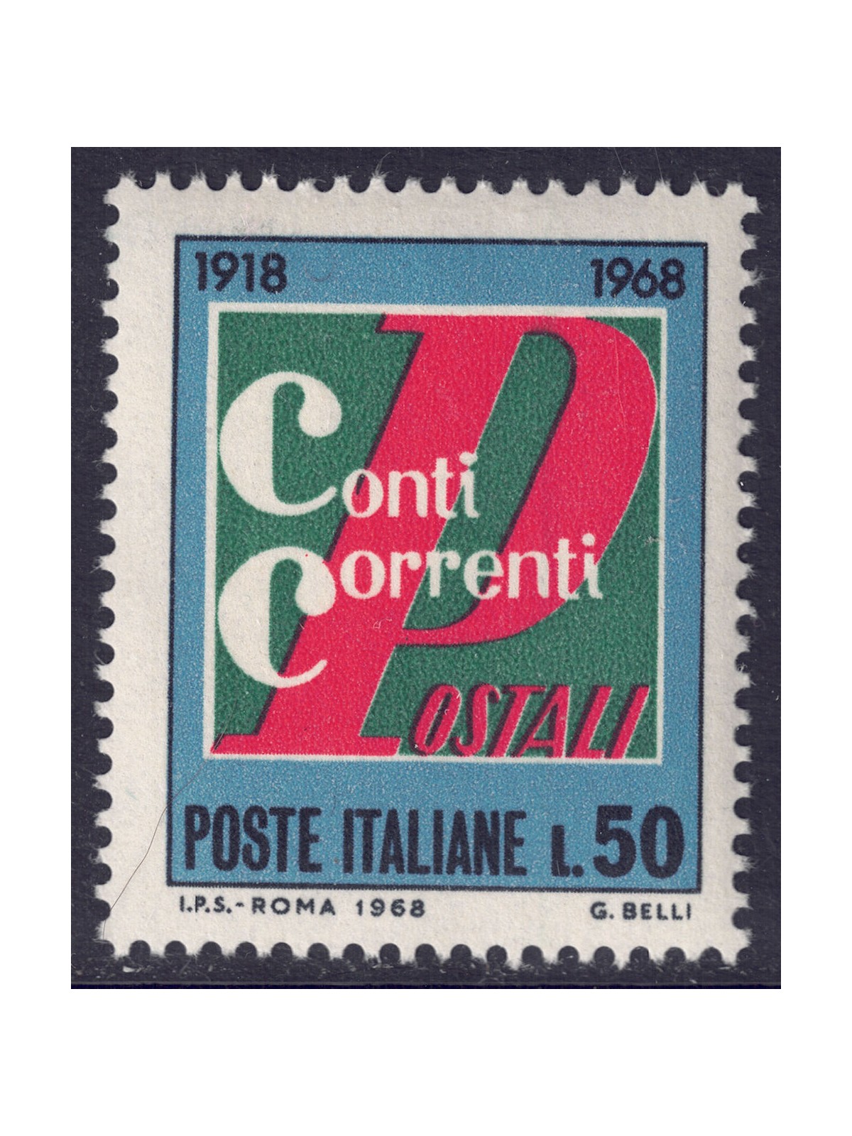 ITALIA 1968 Conti correnti postali MNH**