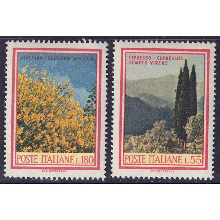 ITALY 1968 Flora 2v MNH**