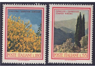 ITALIA 1968 Flora 2v MNH**