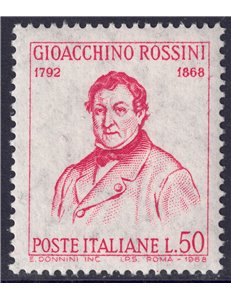 ITALY 1968 Gioacchino Rossini MNH**