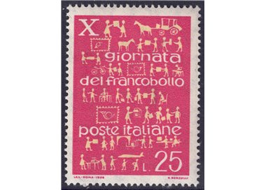 ITALY 1968 Stamp Day MNH**
