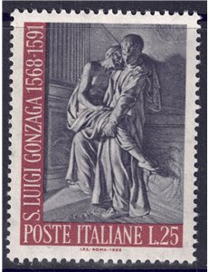 ITALY 1968 San Luigi Gonzaga MNH**