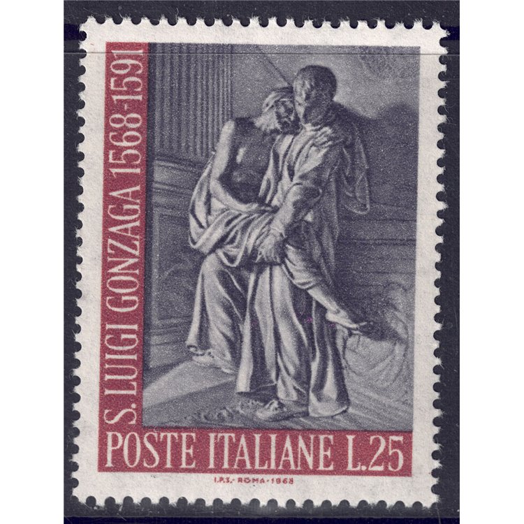 ITALY 1968 San Luigi Gonzaga MNH**