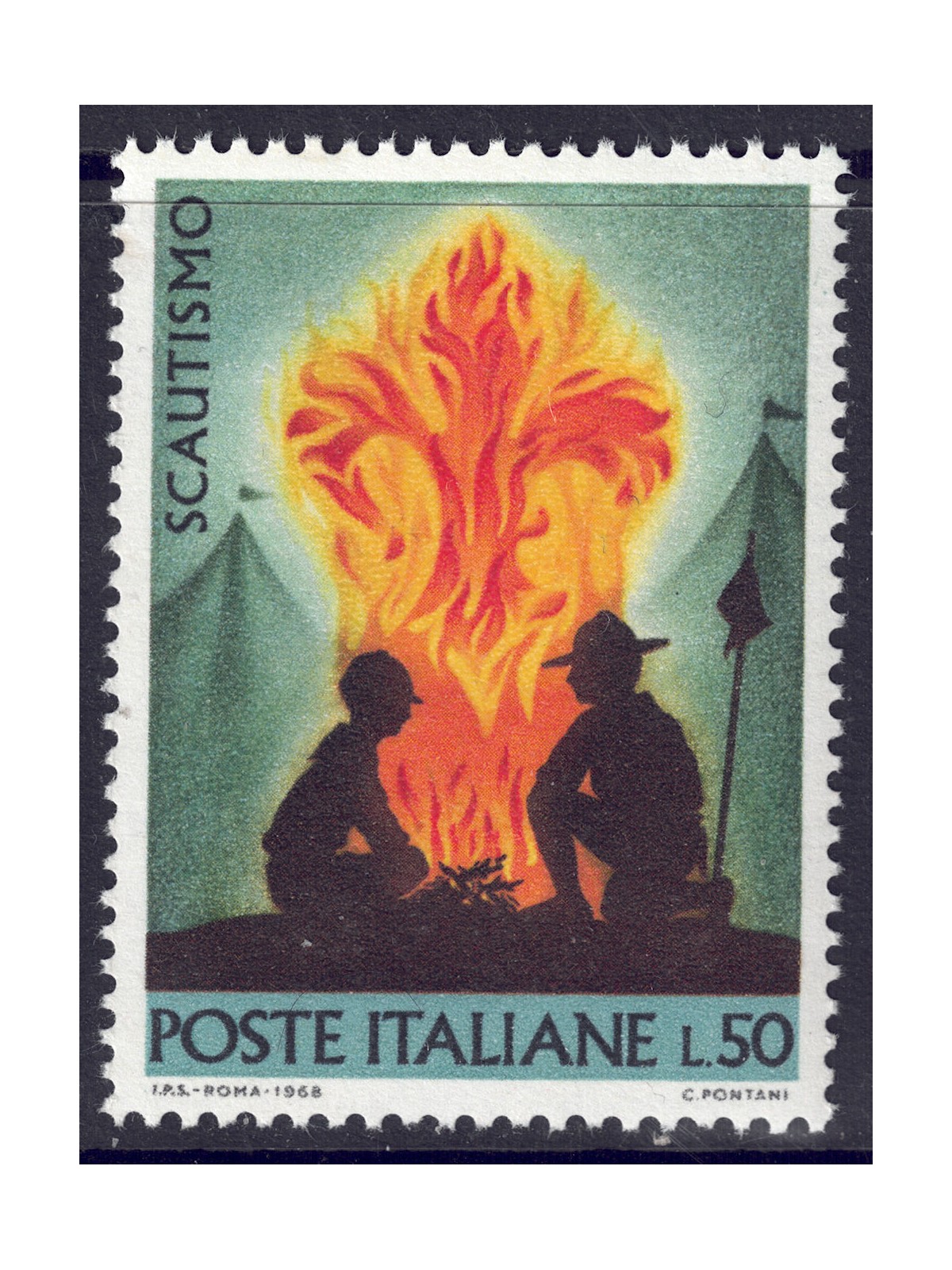 ITALIA 1968 Scautismo MNH**
