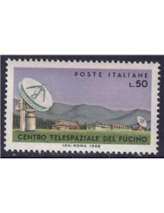 ITALY 1968 Space Telecommunications MNH**