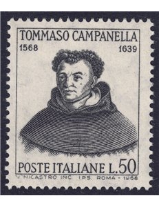 ITALY 1968 Tommaso Campanella MNH**