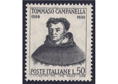ITALIA 1968 Tommaso Campanella MNH**