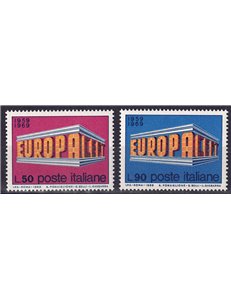 ITALY 1969 Europe 2v MNH**
