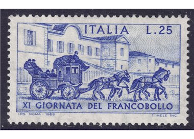 ITALY 1969 Stamp Day MNH**
