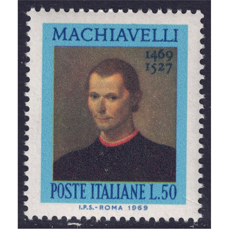 ITALY 1969 Niccolò Machiavelli MNH**