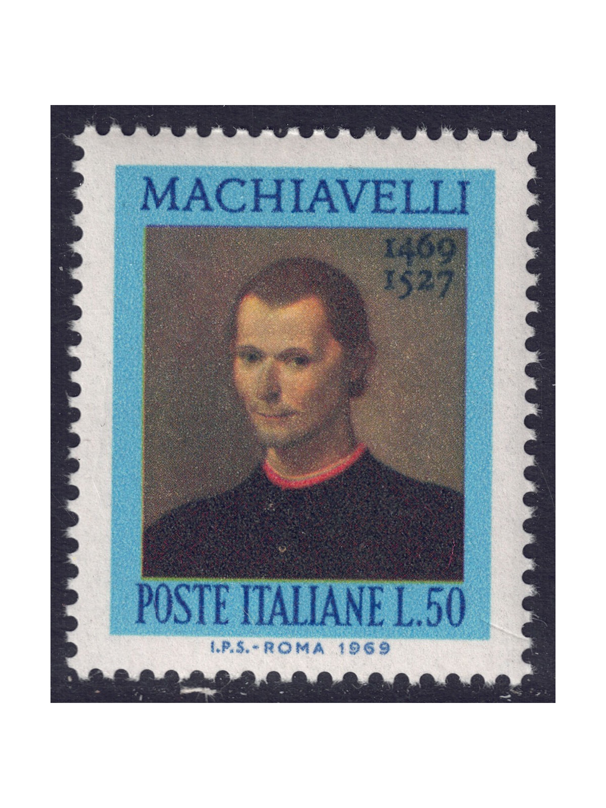 ITALY 1969 Niccolò Machiavelli MNH**