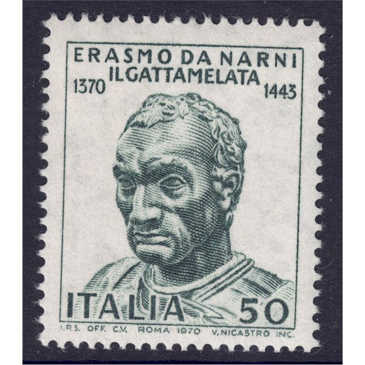ITALY 1970 Erasmo da Narni known as Gattamelata MNH**