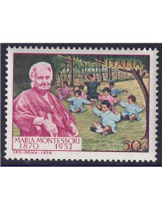 ITALIA 1970 Maria Montessori MNH**