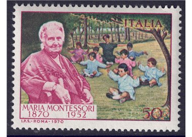 ITALY 1970 Maria Montessori MNH**