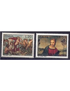 ITALIA 1970 Raffaello Sanzio 2v MNH**