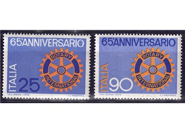 ITALY 1970 Rotary Club 2v MNH**