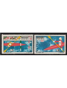 ITALIA 1971 Campionati mondiali di canoa 2v MNH**