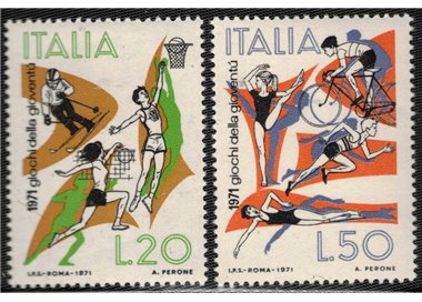 ITALY 1971 Youth Games 2v MNH**