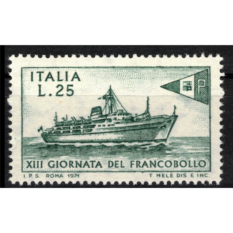 ITALY 1971 Stamp Day MNH**