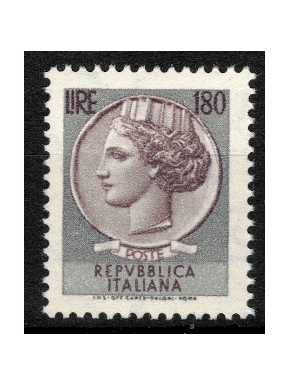 ITALIA 1971 Siracusana £ 180 MNH**