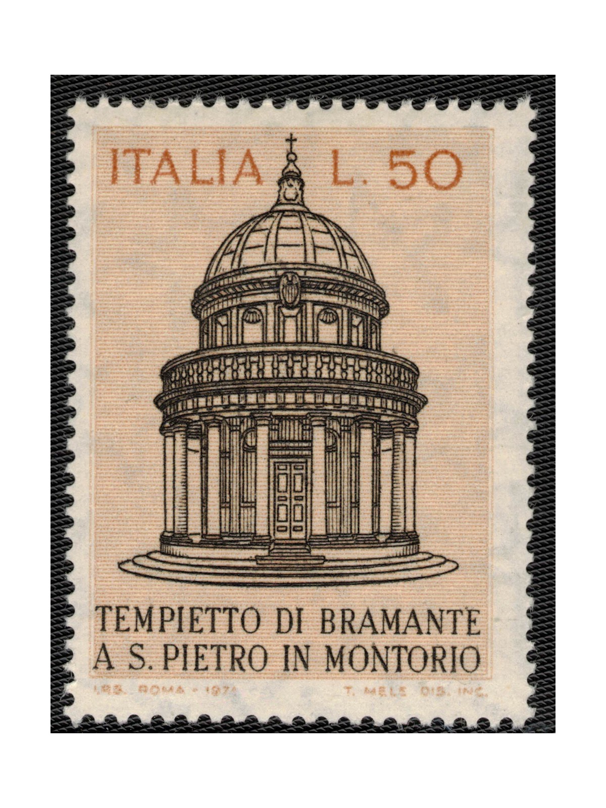 ITALIA 1971 Tempietto di Bramante MNH**