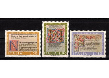 ITALIA 1972 Divina Commedia 3v MNH**