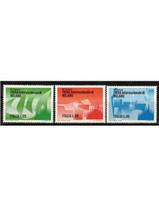 ITALIA 1972 Fiera di Milano 3v MNH**