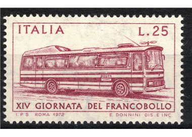 ITALIA 1972 Giornata del francobollo MNH**