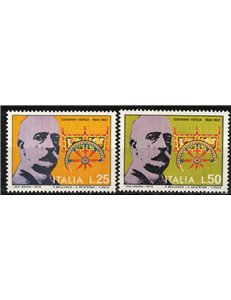 ITALIA 1972 Giovanni Verga 2v MNH**