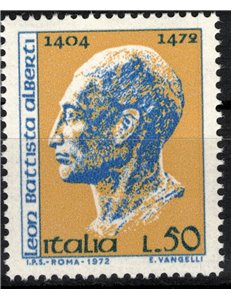 ITALY 1972 Leon Battista Alberti MNH**