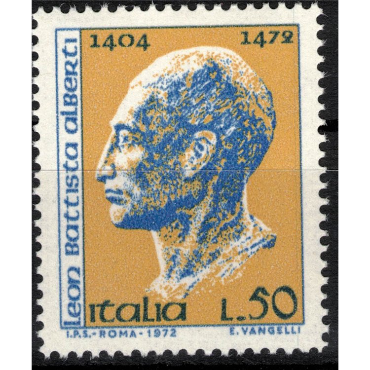 ITALY 1972 Leon Battista Alberti MNH**