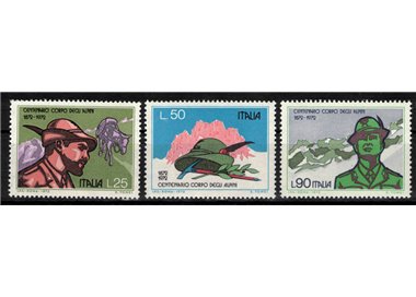 ITALY 1972 Tridentine Mountaineers Society 3v MNH**