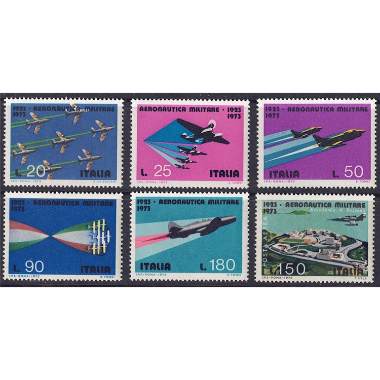 ITALIA 1973 Aeronautica Militare 6v MNH**