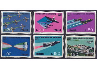 ITALY 1973 Air Force 6v MNH**