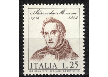 ITALIA 1973 Alessandro Manzoni MNH**
