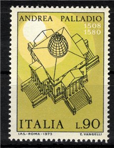 ITALIA 1973 Andrea Palladio MNH**