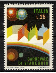 ITALY 1973 Viareggio Carnival MNH**