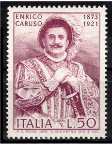 ITALIA 1973 Enrico Caruso MNH**