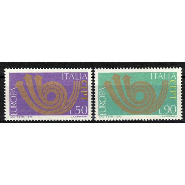 ITALY 1973 Europe 2v MNH**