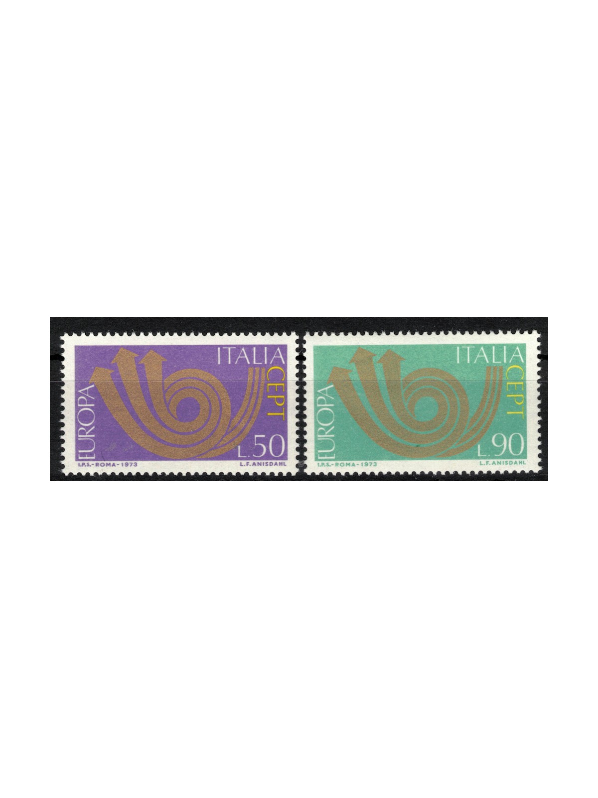 ITALIA 1973 Europa 2v MNH**