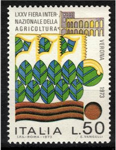 ITALY 1973 Agricultural Fair MNH**