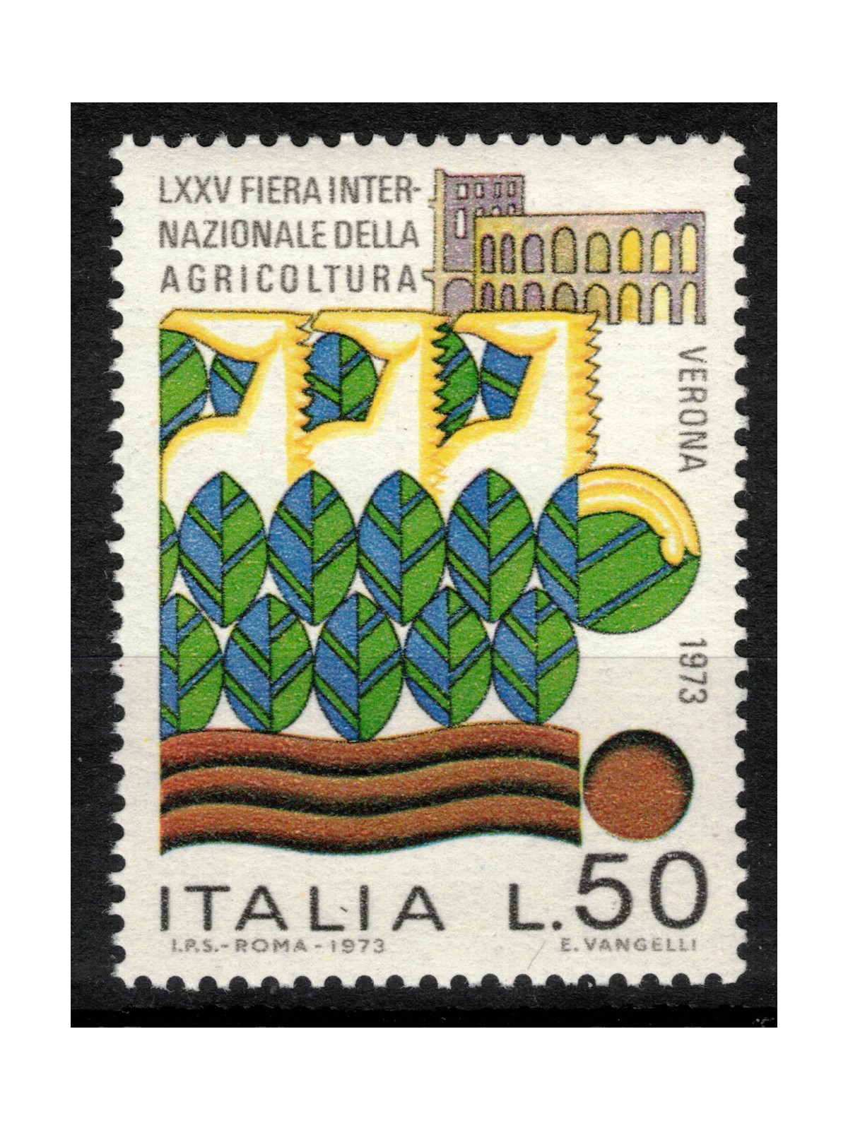 ITALIA 1973 Fiera dell'agricoltura MNH**