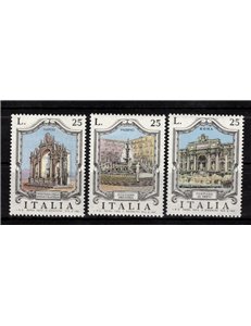 ITALIA 1973 Fontane 3v MNH**